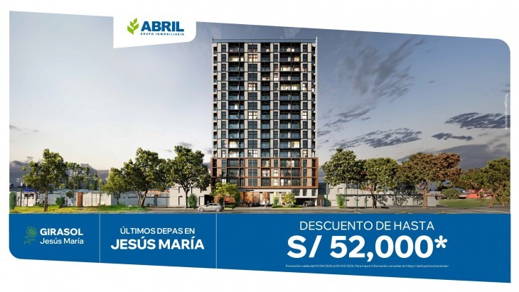 Departamentos en Jesus Maria