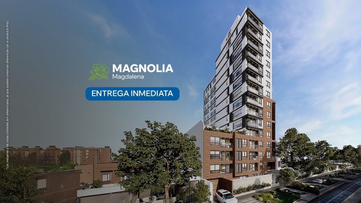 Fachada principal del proyecto Magnolia en Magdalena Del Mar