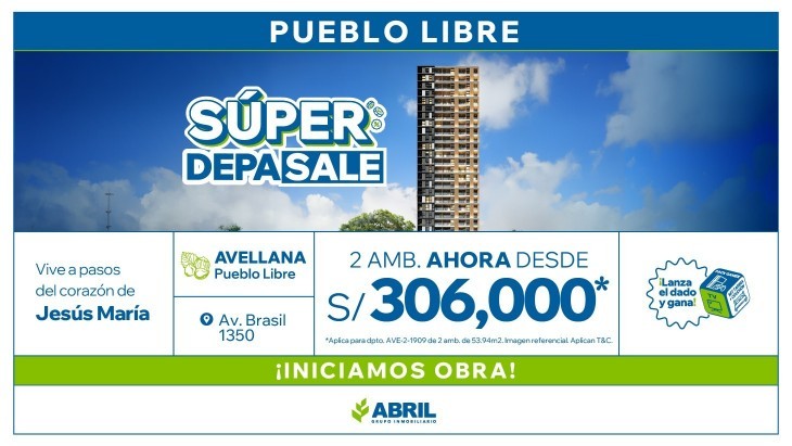 Departamentos en Pueblo Libre