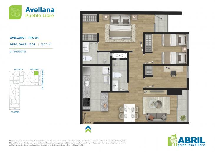 Modelo AVE-1-X04