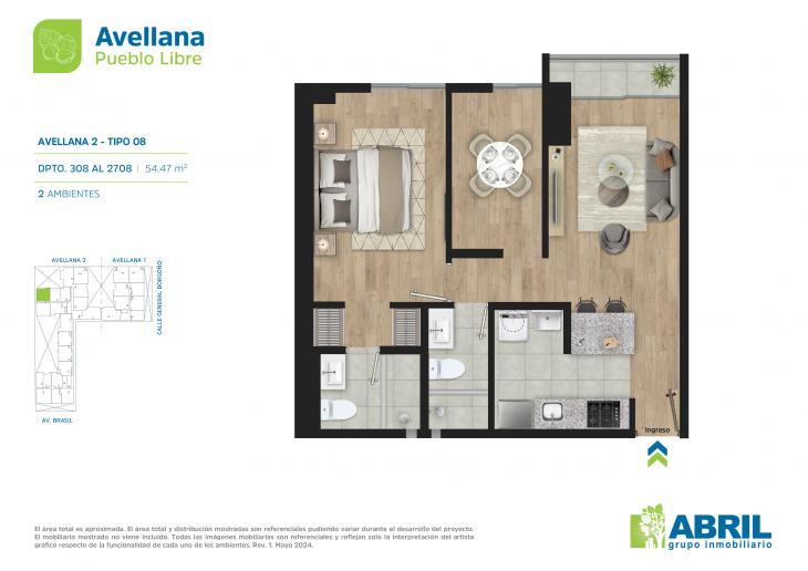 Modelo AVE-2-X08