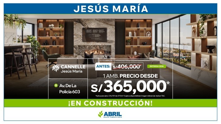 Departamentos en Jesus Maria