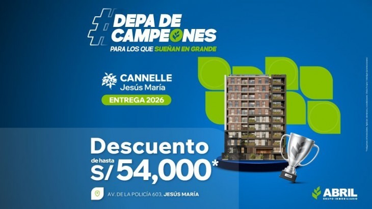Departamentos en Jesus Maria