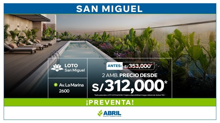 Departamentos en San Miguel