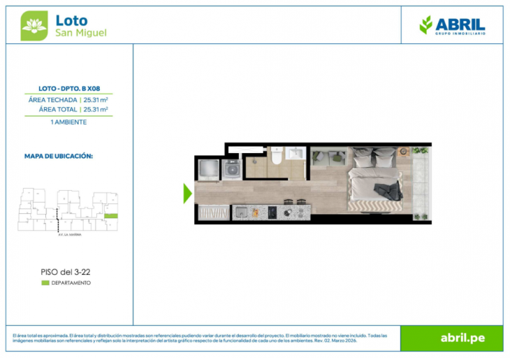 Modelo LOT-2-X08