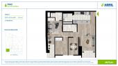 Plano del modelo PINO-X01 del proyecto Pino en La Victoria