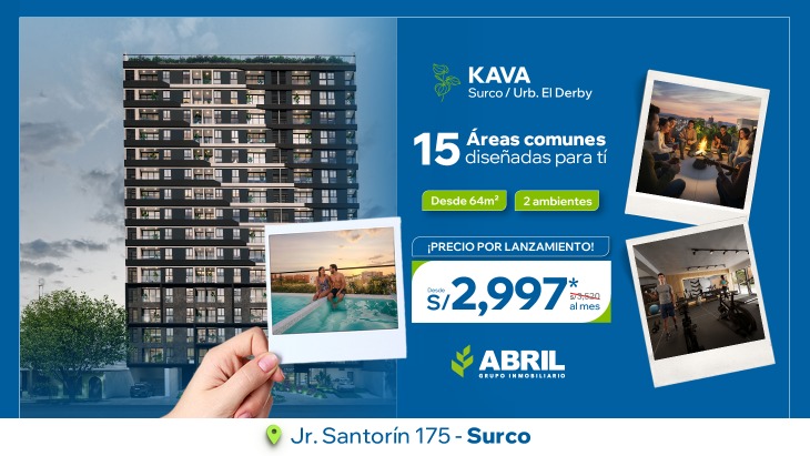 Departamentos en Santiago De Surco