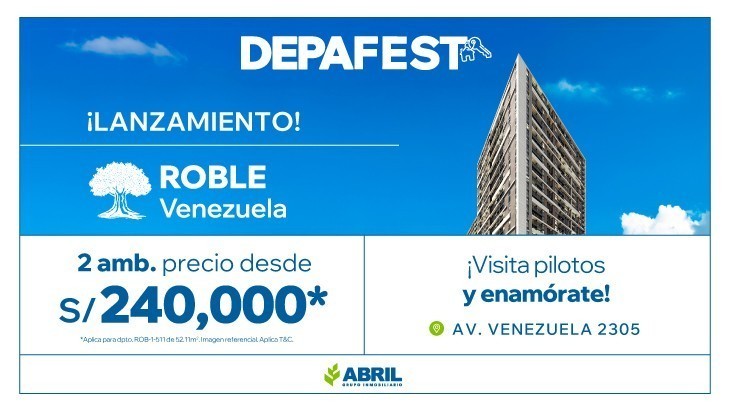 Departamentos en Cercado de lima