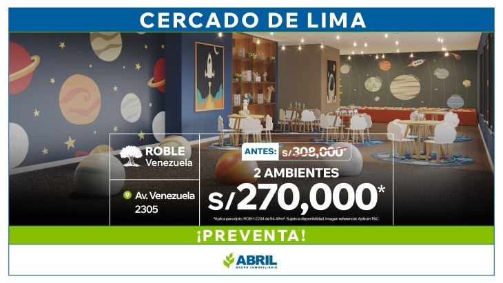 Departamentos en Cercado de lima