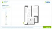 Plano del modelo BRO-2-X04 del proyecto Bromelia en Surquillo