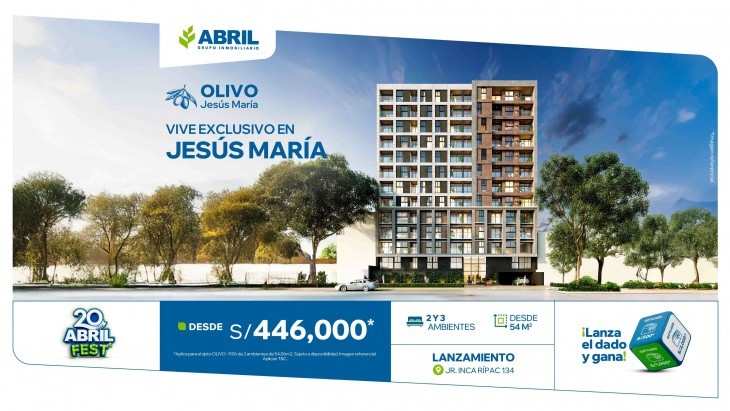 Departamentos en Jesus Maria