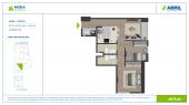 Plano del modelo MORA-1-X07 del proyecto Mora en Surquillo