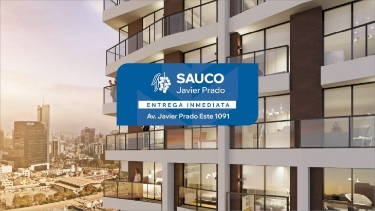 Fachada principal del proyecto Sauco en La Victoria
