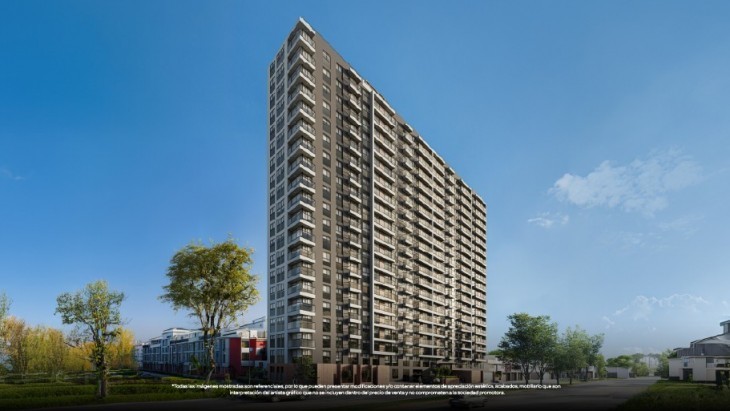 Fachada principal del proyecto Kaurí en Pueblo Libre