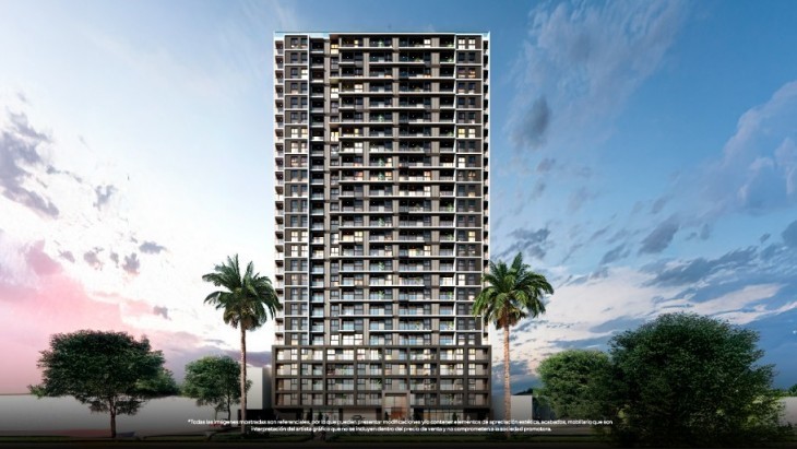 Fachada principal del proyecto Capulí en Surquillo