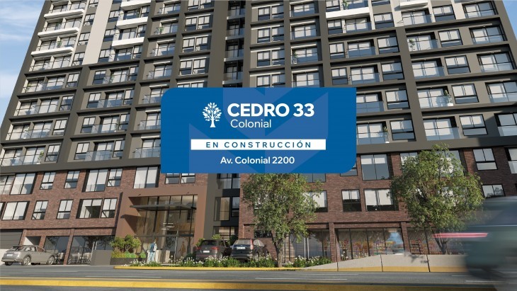 Fachada principal del proyecto Cedro 33 - Bloque B en Cercado De Lima