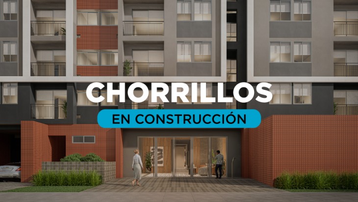 Fachada principal del proyecto Faisanes III en Chorrillos