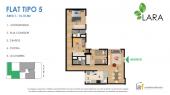 Plano del modelo T5 del proyecto LARA en Pueblo Libre