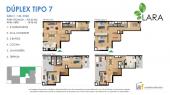Plano del modelo T7 del proyecto LARA en Pueblo Libre