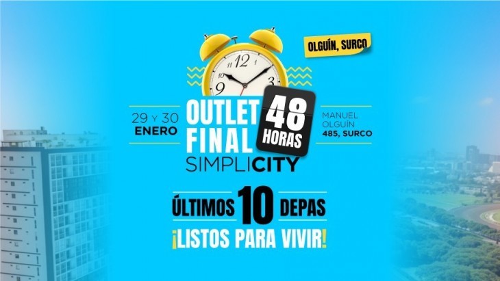 Fachada principal del proyecto Simplicity en Santiago De Surco