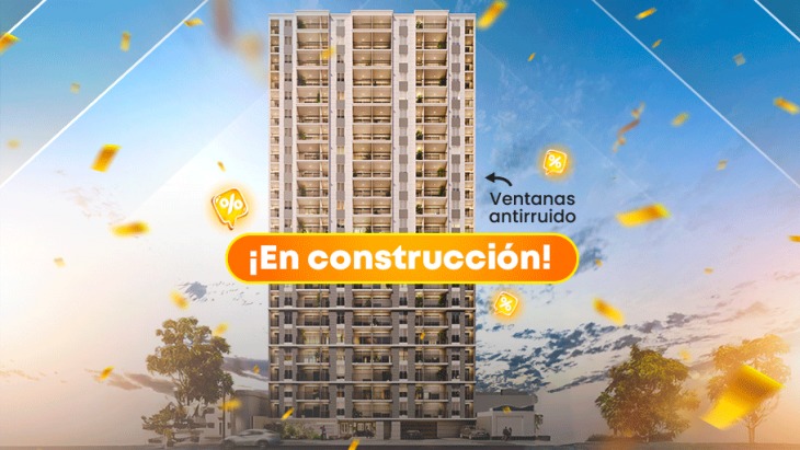 Fachada principal del proyecto Elysée en Pueblo Libre