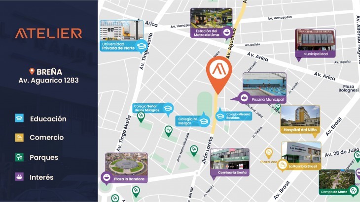 Departamentos en Breña