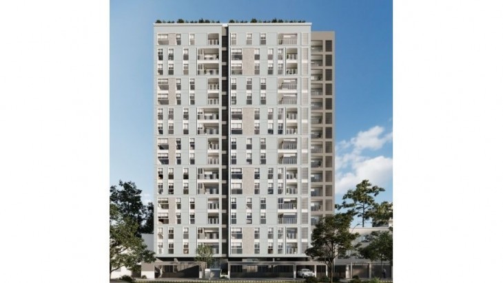 Fachada principal del proyecto JOMY en Pueblo Libre