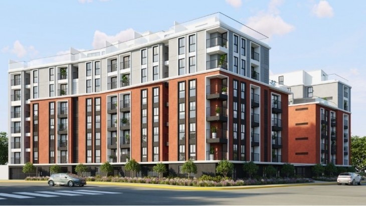 Fachada principal del proyecto PARKVIEW en Santiago De Surco