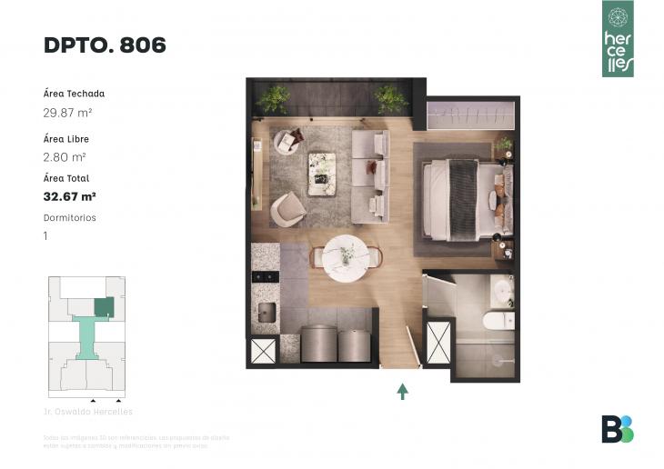 Plano del modelo X06 del proyecto HERCELLES en La Victoria