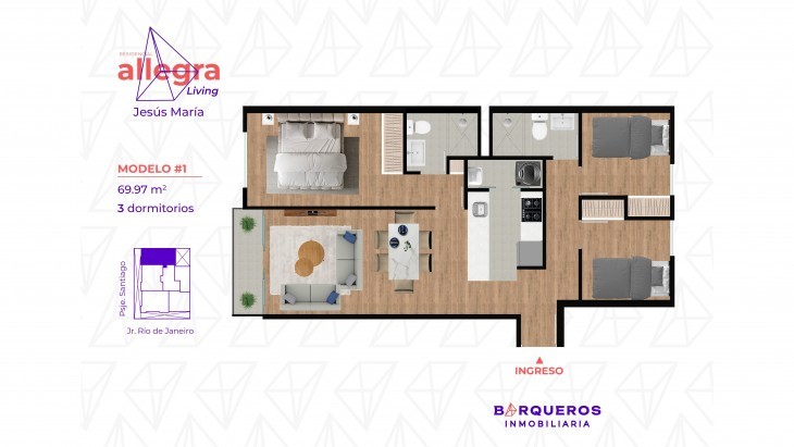 Departamentos en Jesus Maria