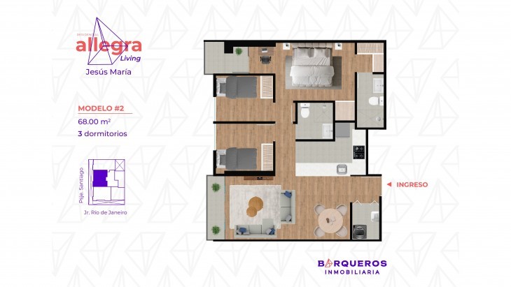 Departamentos en Jesus Maria