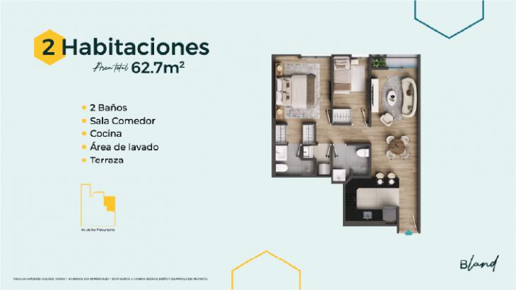 Plano del modelo X02 del proyecto BEELAND en San Miguel