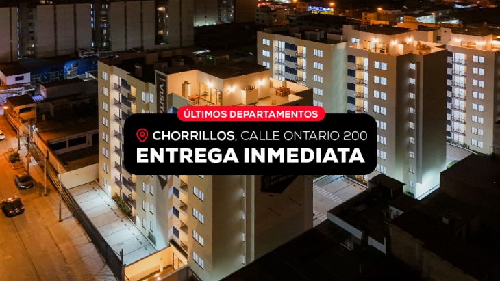 Fachada principal del proyecto PRINT en Chorrillos