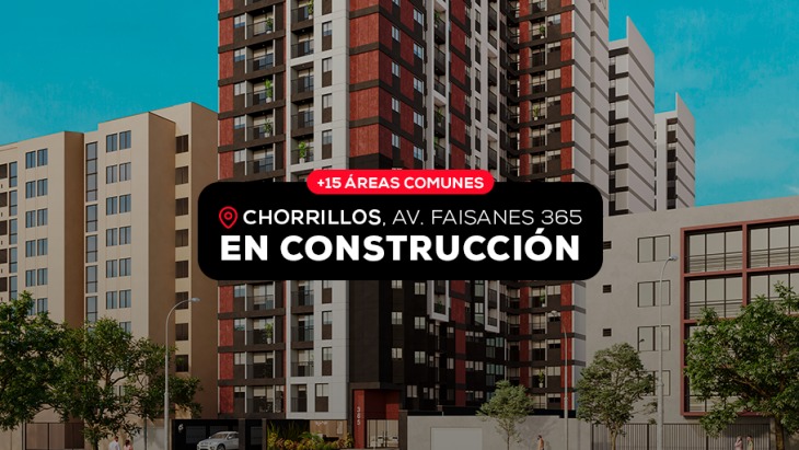 Fachada principal del proyecto LINK en Chorrillos