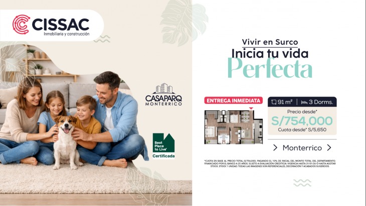 Departamentos en Santiago De Surco