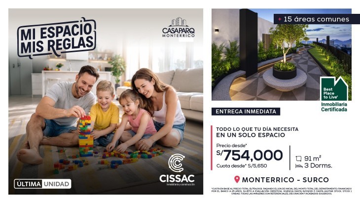 Departamentos en Santiago De Surco