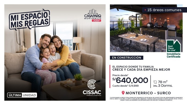 Departamentos en Santiago De Surco