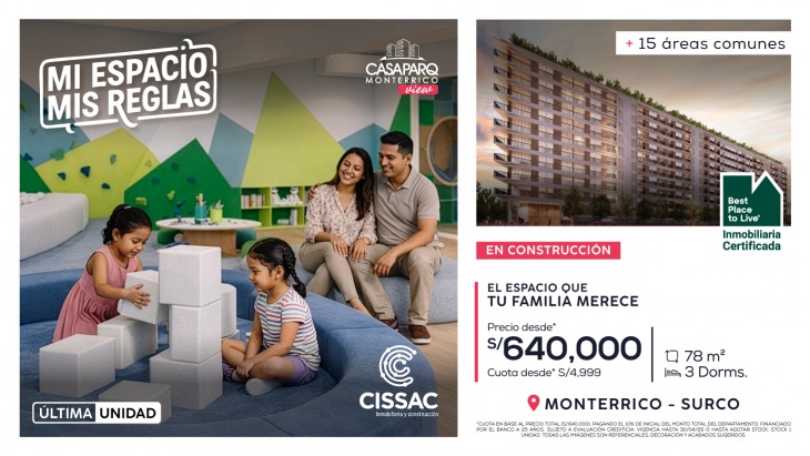 Departamentos en Santiago De Surco