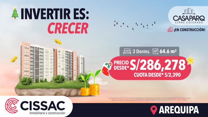 Departamentos en Cerro Colorado