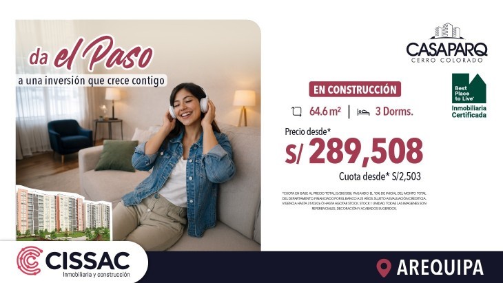 Departamentos en Cerro Colorado