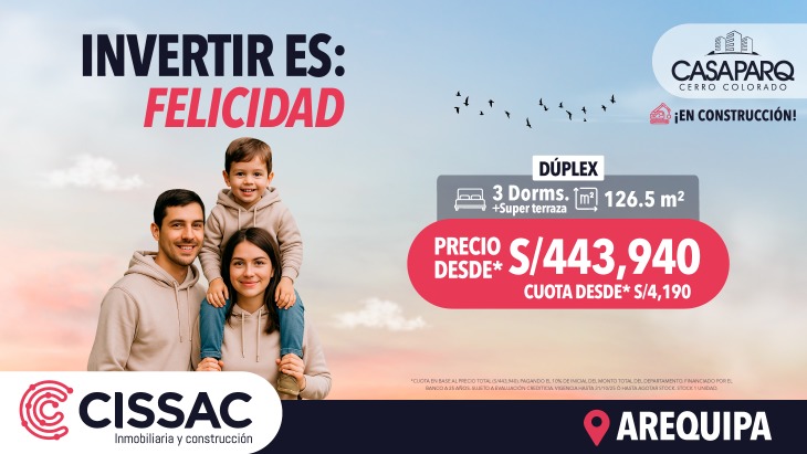 Departamentos en Cerro Colorado