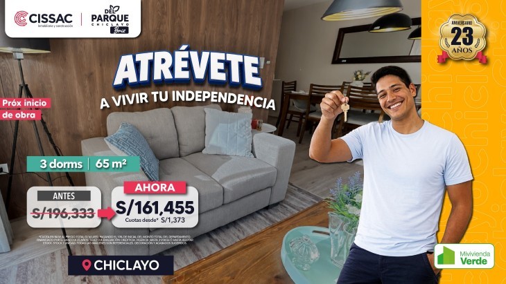 Departamentos en Pimentel