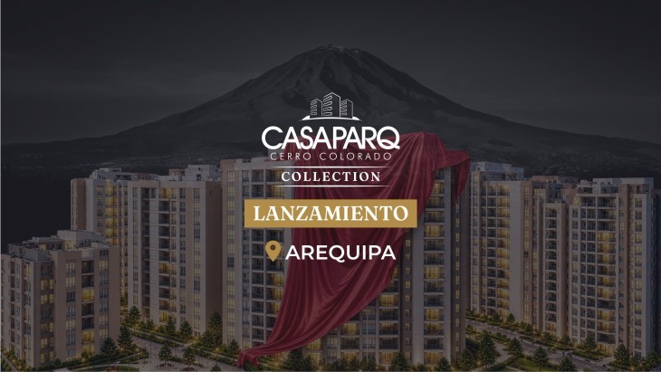 Fachada principal del proyecto Casaparq Collection - Arequipa en Arequipa