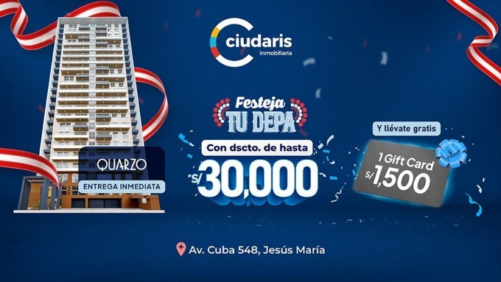Departamentos en Jesus Maria