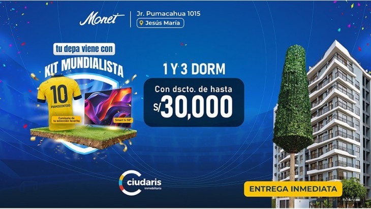 Departamentos en Jesus Maria