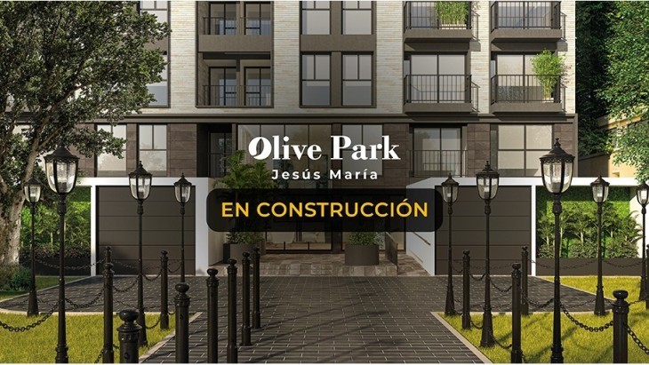 Fachada principal del proyecto CIUDARIS - OLIVE PARK en Jesus Maria