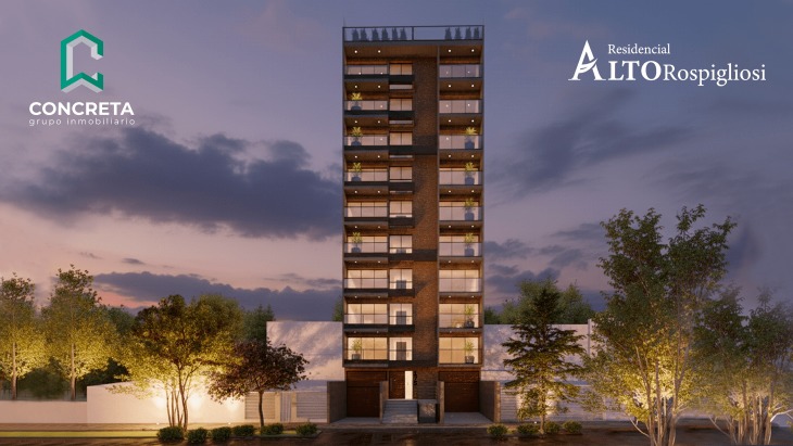 Fachada principal del proyecto Alto Rospigliosi en Pueblo Libre