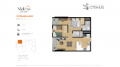 Plano del modelo AX01 del proyecto Matera en Jesus Maria