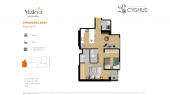 Plano del modelo BX01 del proyecto Matera en Jesus Maria