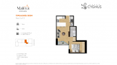 Plano del modelo BX04 del proyecto Matera en Jesus Maria